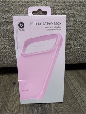 Beats by Dre iPhone 17 Pro Max Silicone Case — Pink